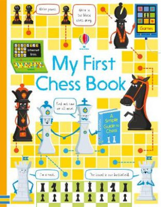 Könyv My First Chess book Katie Daynes