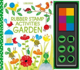 Książka Rubber Stamp Activities Garden Fiona Watt