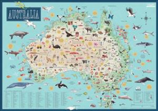 Carte Australia: Illustrated Map MCCARTNEY TANIA