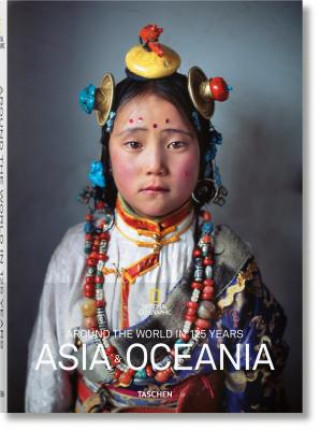 Carte National Geographic. Around the World in 125 Years. Asia&Oceania Reuel Golden