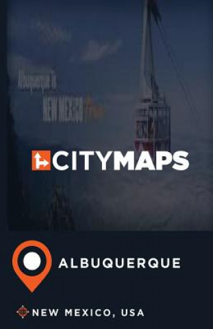 Kniha City Maps Albuquerque New Mexico, USA James McFee