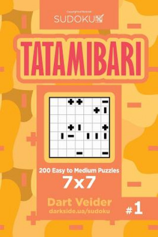 Kniha Sudoku Tatamibari - 200 Easy to Medium Puzzles 7x7 (Volume 1) Dart Veider