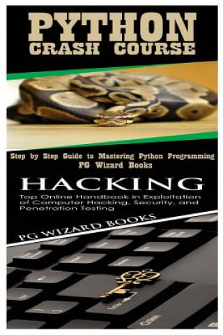 Книга Python Crash Course + Hacking Pg Wizard Books