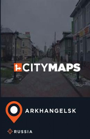 Könyv City Maps Arkhangelsk Russia James McFee