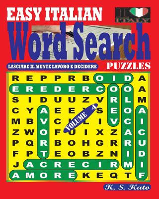 Carte EASY ITALIAN Word Search Puzzles. Vol. 4 K S Kato