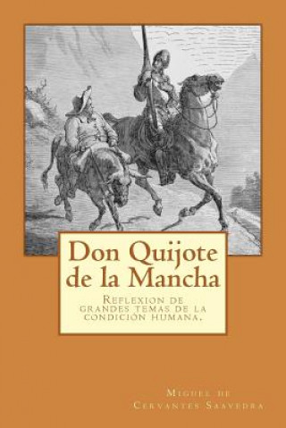 Kniha Don Quijote de la Mancha (Spanish) Edition Miguel de Cervantes Saavedra