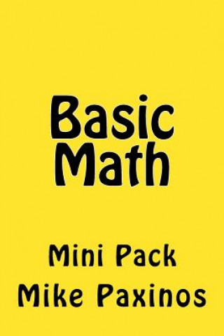 Knjiga Basic Math Mini Pack: Mini Pack Mike Paxinos