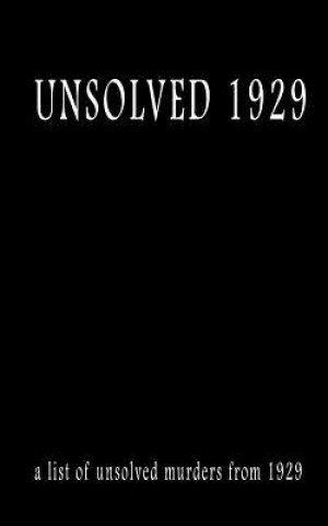 Book Unsolved 1929 MR Pat Finn