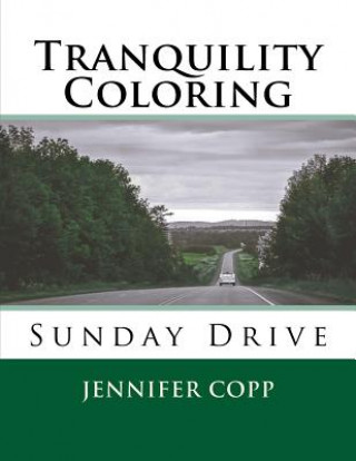 Knjiga Tranquility Coloring: Sunday Drive Jennifer Copp