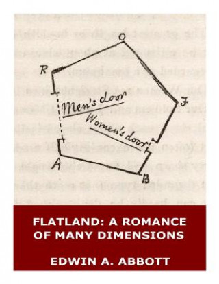 Carte Flatland: A Romance of Many Dimensions (Illustrated) Edwin A. Abbott