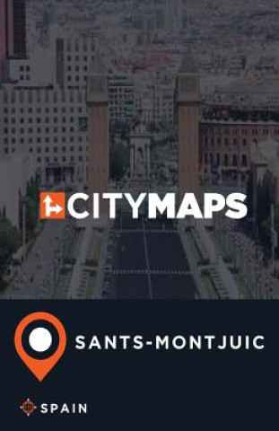 Book City Maps Sants-Montjuic Spain James McFee