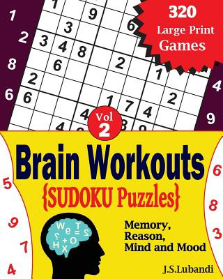 Kniha Brain Workouts Sudoku(numbered) Puzzles J S Lubandi