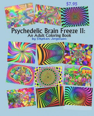 Kniha Psychedelic Brain Freeze II: An Adult Coloring Book Stephen Jorgensen