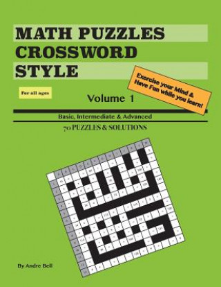 Carte Math Puzzles Crossword Style Vol 1 Andre Bell
