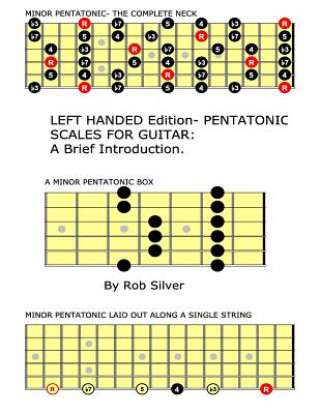 Kniha LEFT HANDED Edition- Pentatonic Scales for Guitar: A Brief Introduction Rob Silver