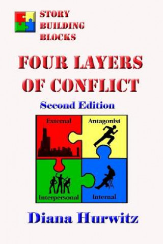 Kniha The Four Layers of Conflict: Story Building Blocks Diana Hurwitz