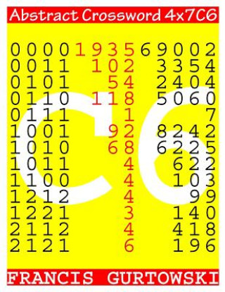 Book Abstract Crossword 4x7C6 MR Francis Gurtowski