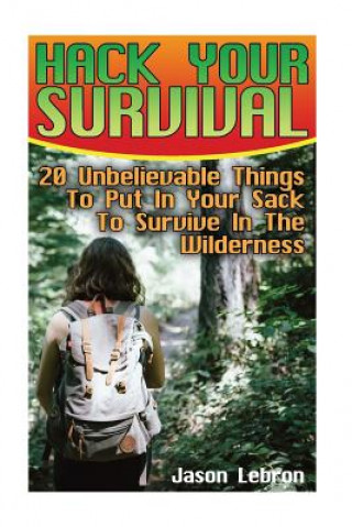 Kniha Hack Your Survival: 20 Unbelievable Things To Put In Your Sack To Survive In The Wilderness Jason Lebron