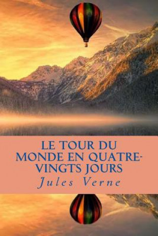Carte Le Tour du monde en quatre vingts jours Jules Verne
