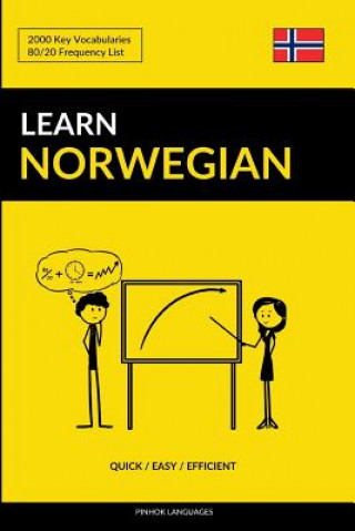 Könyv Learn Norwegian - Quick / Easy / Efficient Pinhok Languages