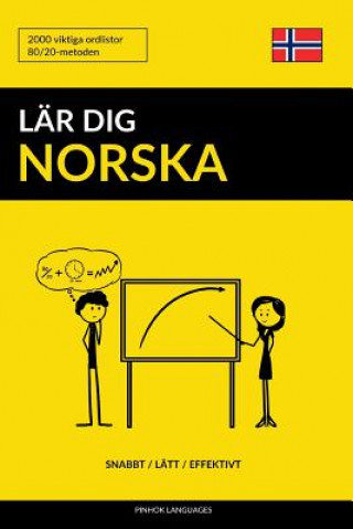 Libro Lär dig Norska - Snabbt / Lätt / Effektivt: 2000 viktiga ordlistor Pinhok Languages
