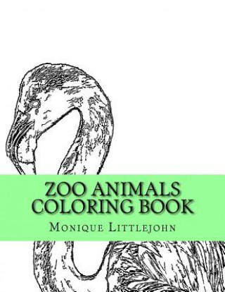 Carte Zoo Animals Coloring Book Monique Littlejohn