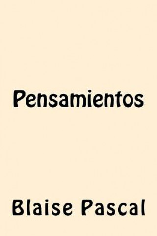 Книга Pensamientos Pascal Blaise