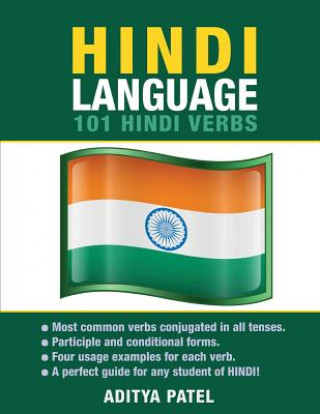 Książka Hindi Language: 101 Hindi Verbs Aditya Patel