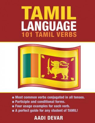 Kniha Tamil Language: 101 Tamil Verbs Aadi Devar