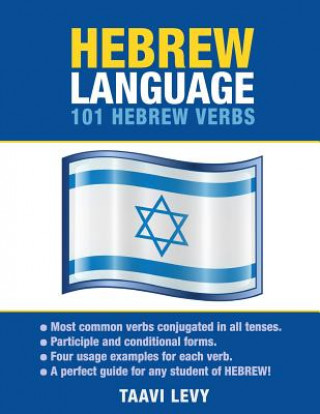 Książka Hebrew Language: 101 Hebrew Verbs Taavi Levy