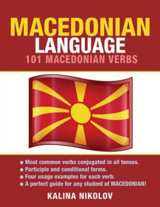 Книга Macedonian Language: 101 Macedonian Verbs Kalina Nikolov