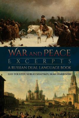 Kniha War and Peace Excerpts: A Russian Dual Language Book Leo Tolstoy