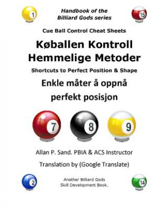 Kniha Koballen Kontroll Hemmelige Metoder: Enkle Mater a Oppna Perfekt Posisjon ALLAN P SAND