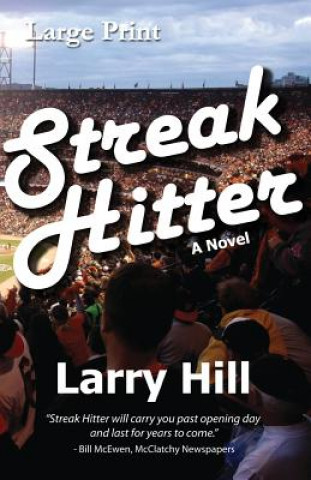 Kniha Streak Hitter Large Print Larry Hill