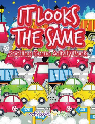 Книга It Looks the Same Spotting Game Activity Book Activibooks For Kids