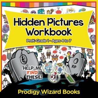 Книга Hidden Pictures Workbook Prek-Grade 1 - Ages 4 to 7 Prodigy