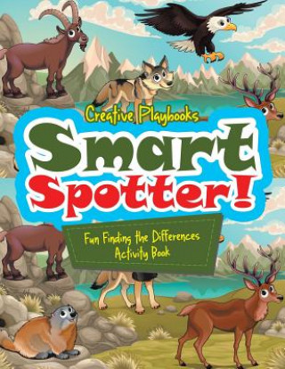 Książka Smart Spotter! Fun Finding the Differences Activity Book CREATIVE