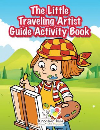 Carte Little Traveling Artist Guide Activity Book Kreative Kids
