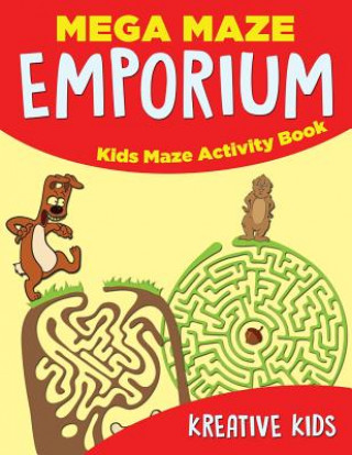 Libro Mega Maze Emporium Kreative Kids