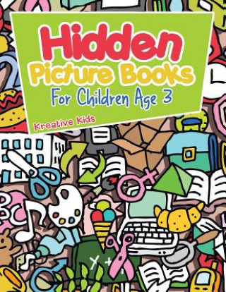 Książka Hidden Picture Books for Children Age 3 Kreative Kids