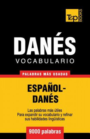 Kniha Vocabulario espanol-danes - 9000 palabras mas usadas Andrey Taranov