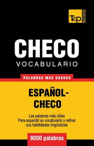 Kniha Vocabulario espanol-checo - 9000 palabras mas usadas Andrey Taranov