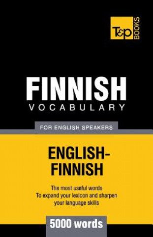 Könyv Finnish vocabulary for English speakers - 5000 words Andrey Taranov