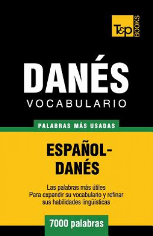Kniha Vocabulario espanol-danes - 7000 palabras mas usadas Andrey Taranov