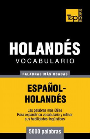 Kniha Vocabulario espanol-holandes - 5000 palabras mas usadas Andrey Taranov