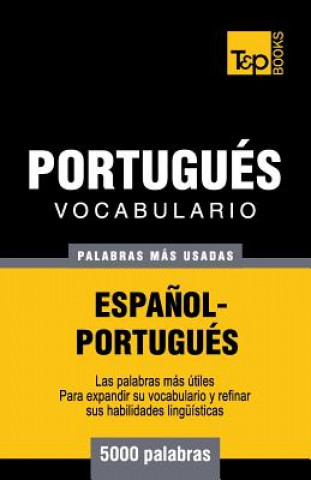 Carte Vocabulario espanol-portugues - 5000 palabras mas usadas Andrey Taranov