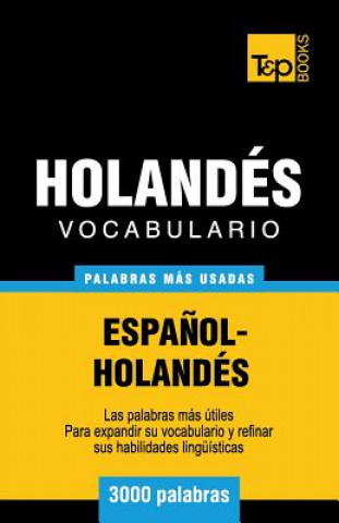 Kniha Vocabulario espanol-holandes - 3000 palabras mas usadas Andrey Taranov