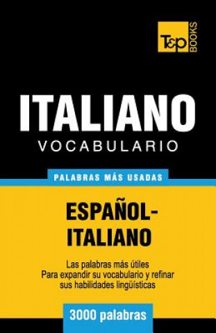 Książka Vocabulario espanol-italiano - 3000 palabras mas usadas Andrey Taranov