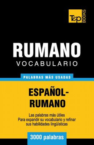 Carte Vocabulario espanol-rumano - 3000 palabras mas usadas Andrey Taranov