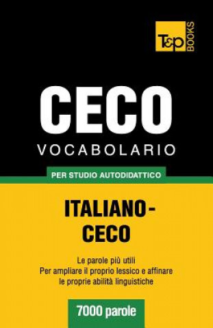 Kniha VOCABOLARIO ITALIANO-CECO PER STUDIO AUT Andrey Taranov